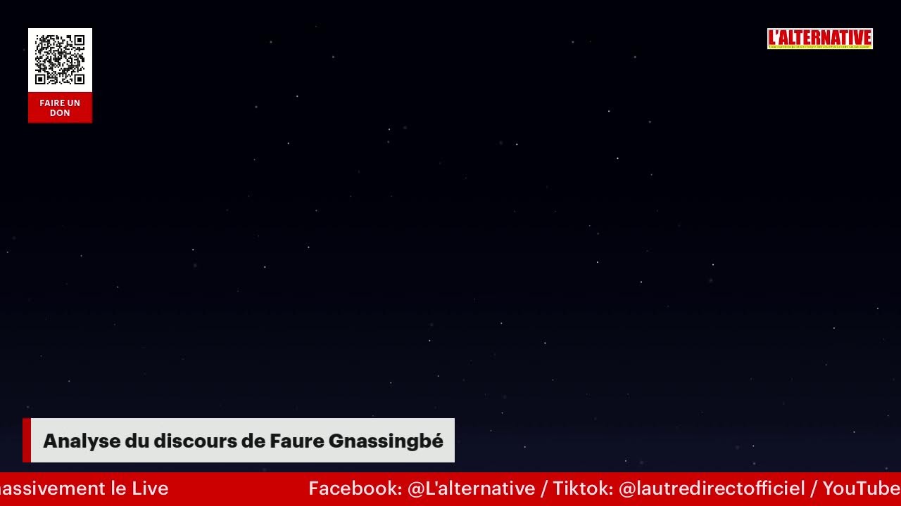 LIVE L'ALTERNATIVE DE CE DIMANCHE 07 DECEMBRE 2025