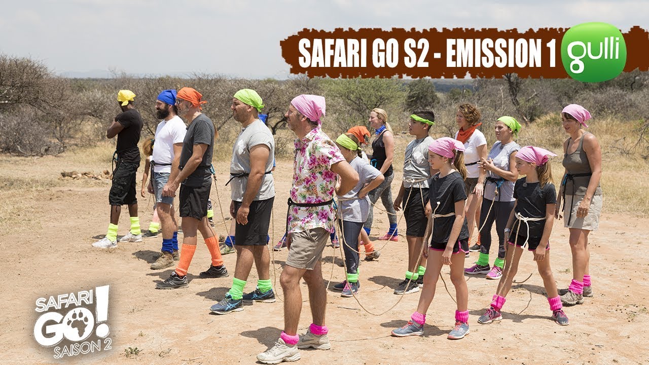 SAFARI GO S2 avec Carole Rousseau sur Gulli - Emission 1 en intégralité !