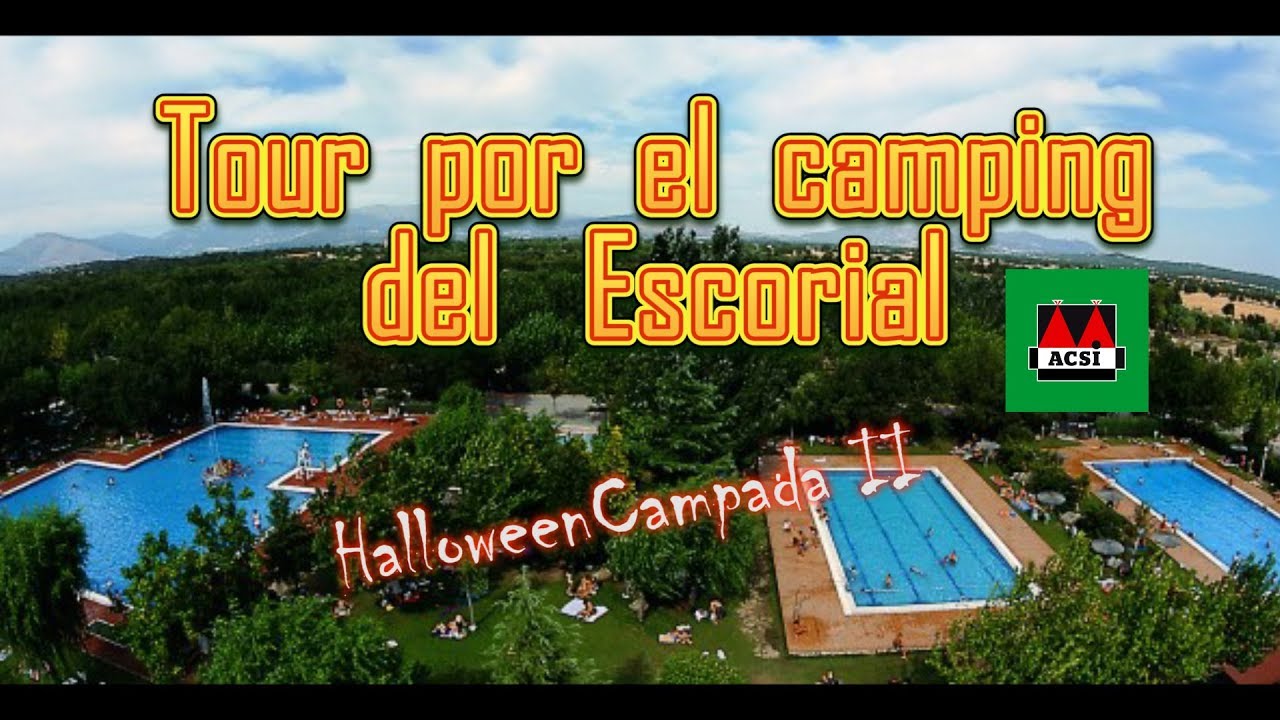 Camping del Escorial, Madrid, España