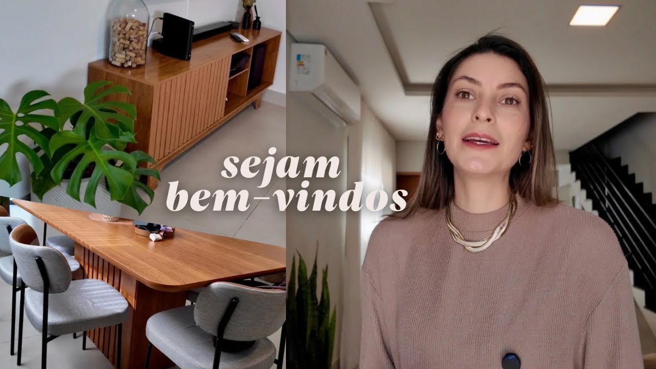 TOUR PELA NOSSA CASA 🏠 sobrado, itens da Shopee, decoração minimalista