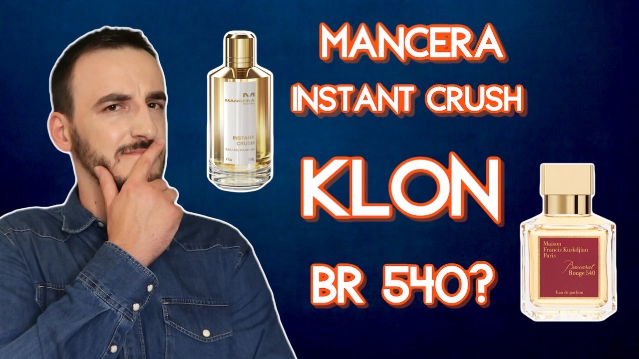 MANCERA INSTANT CRUSH - RECENZJA. IDEALNY KLON MFK BACCARAT ROUGE 540 ?