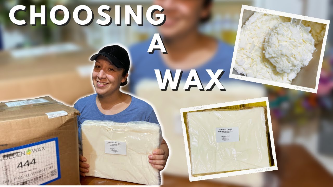 Which candle wax to use? What works best? 464, 444 and TW-30?