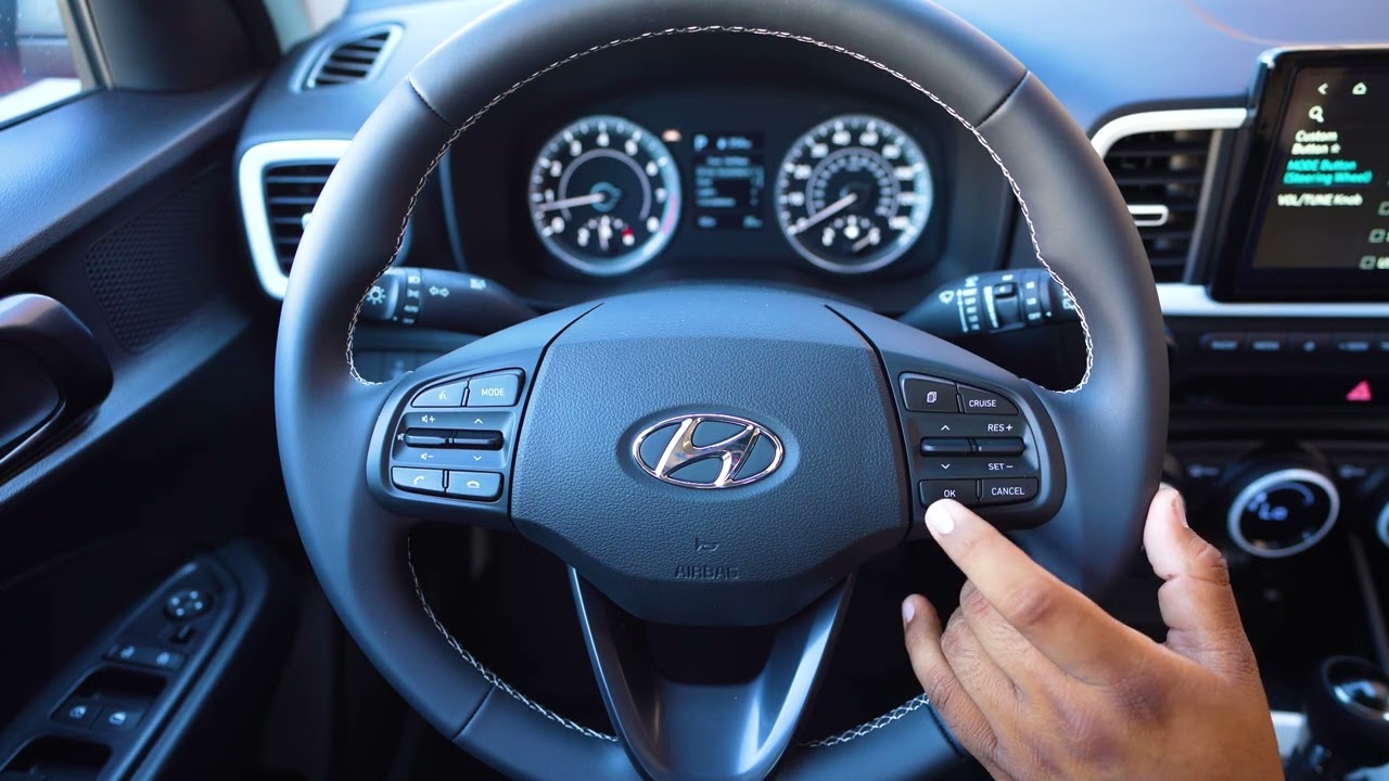 2022 Hyundai Venue Limited | Steering Wheel Features