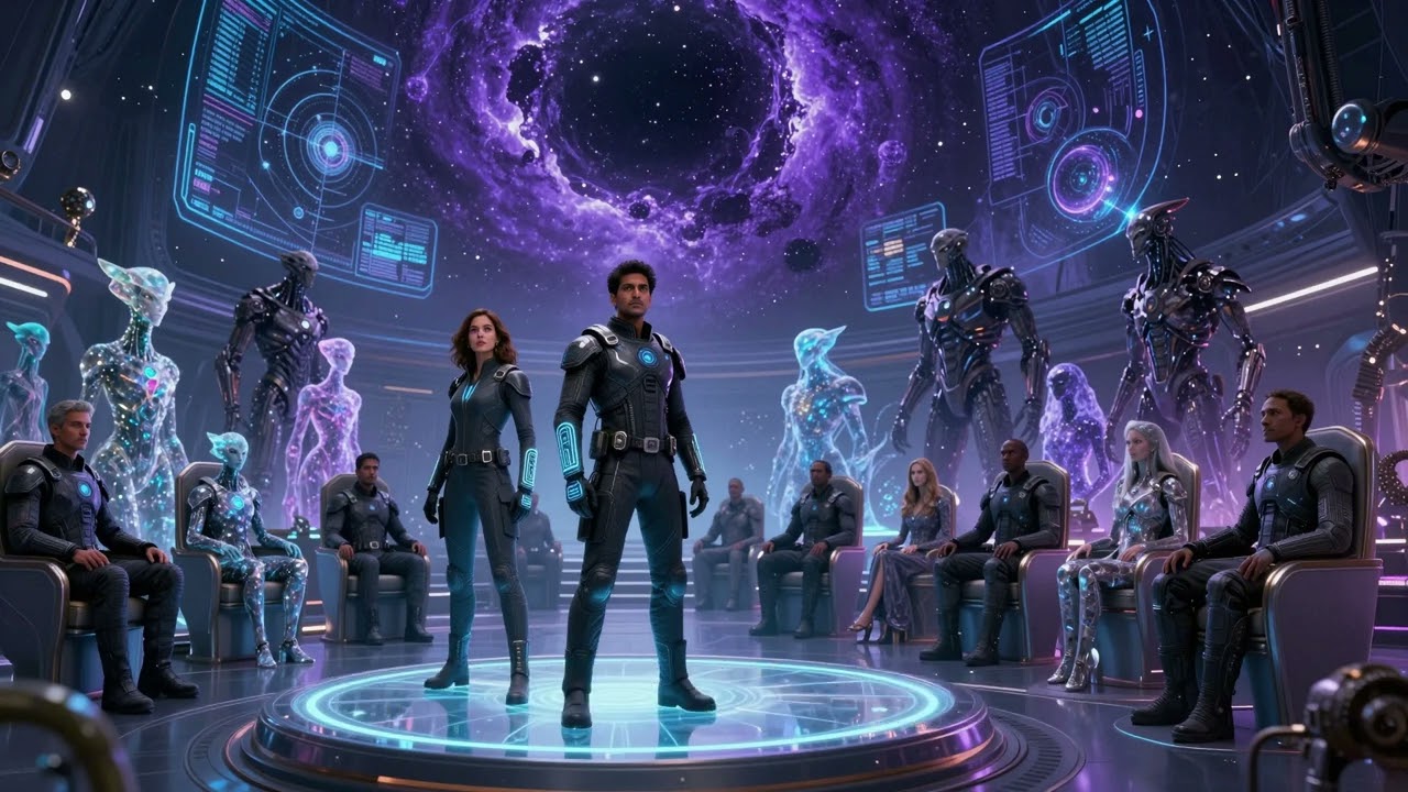 The Galactic Council Faced Three Humans — John Morrison, Captain Chen, Captain Marcus HFY
