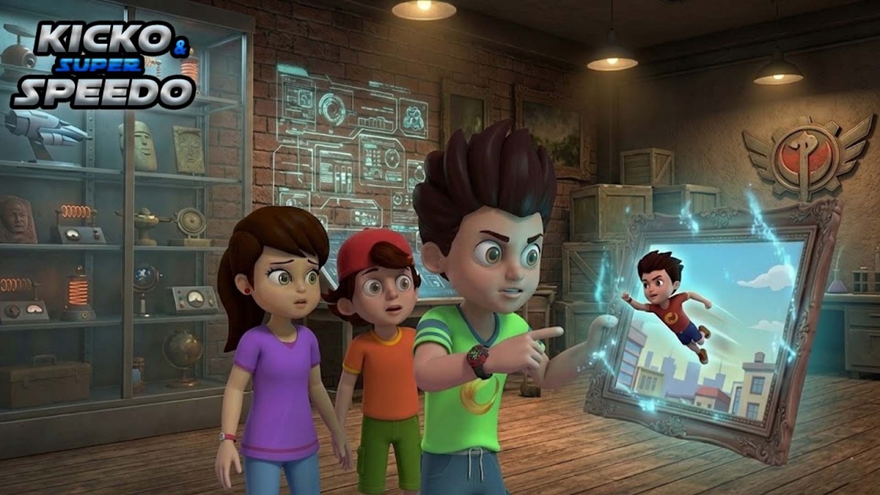Kicko ने देखा जिंदा तस्वीर |  Kicko & Super Speedo | Episode In Hind | Funny Video | Kids Show