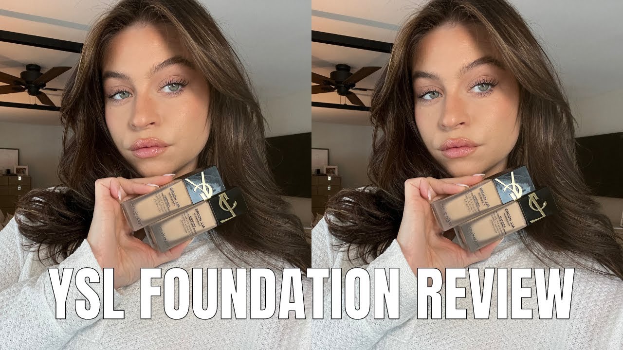 ОБЗОР ТОНАЛЬНОГО ФУНКЦИОНАЛА YSL ALL HOURS: мой новый любимый тональный крем???