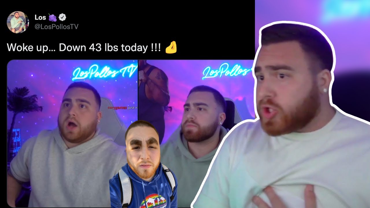 LosPollosTV REVEALS HEAVIEST HE'S EVER WEIGHED, THEN CHAT GUESS HIS WEIGHT & RAGES AT DISCORD MODS!