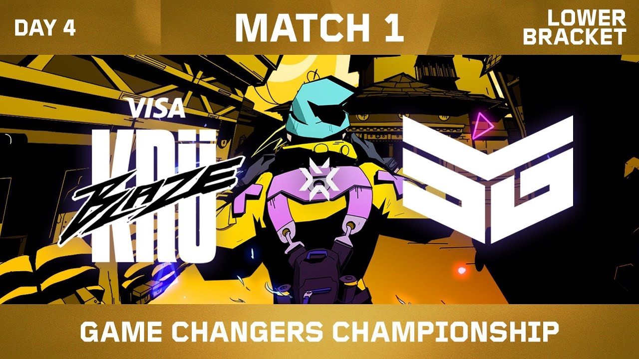 Team SMG vs. KRU Blaze — VALORANT Game Changers Championship — Knockout — Map 01 Lotus