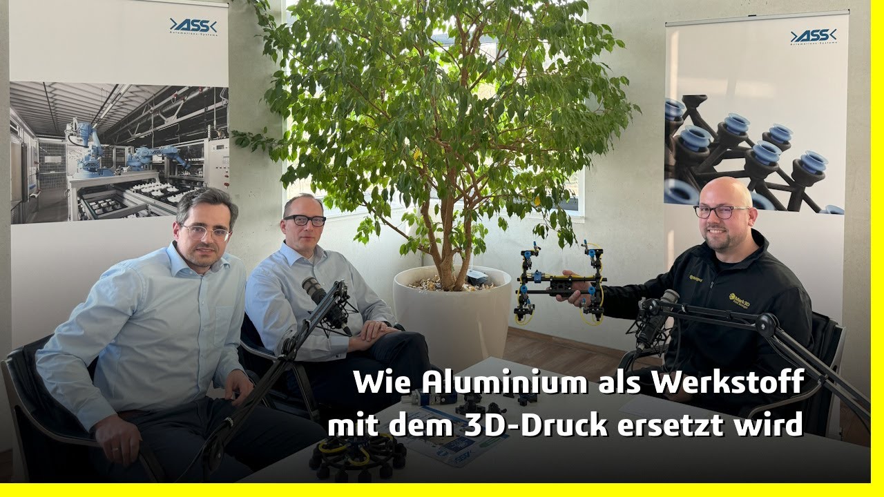 #12 Wie Aluminium als Werkstoff durch den 3D-Druck ersetzt wird | ASS Maschinenbau x Mark3D