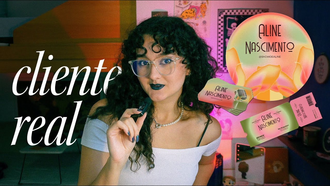 eu fiz a identidade visual de uma cantora | freela de design do início ao fim ✷ vlog de estúdio 10