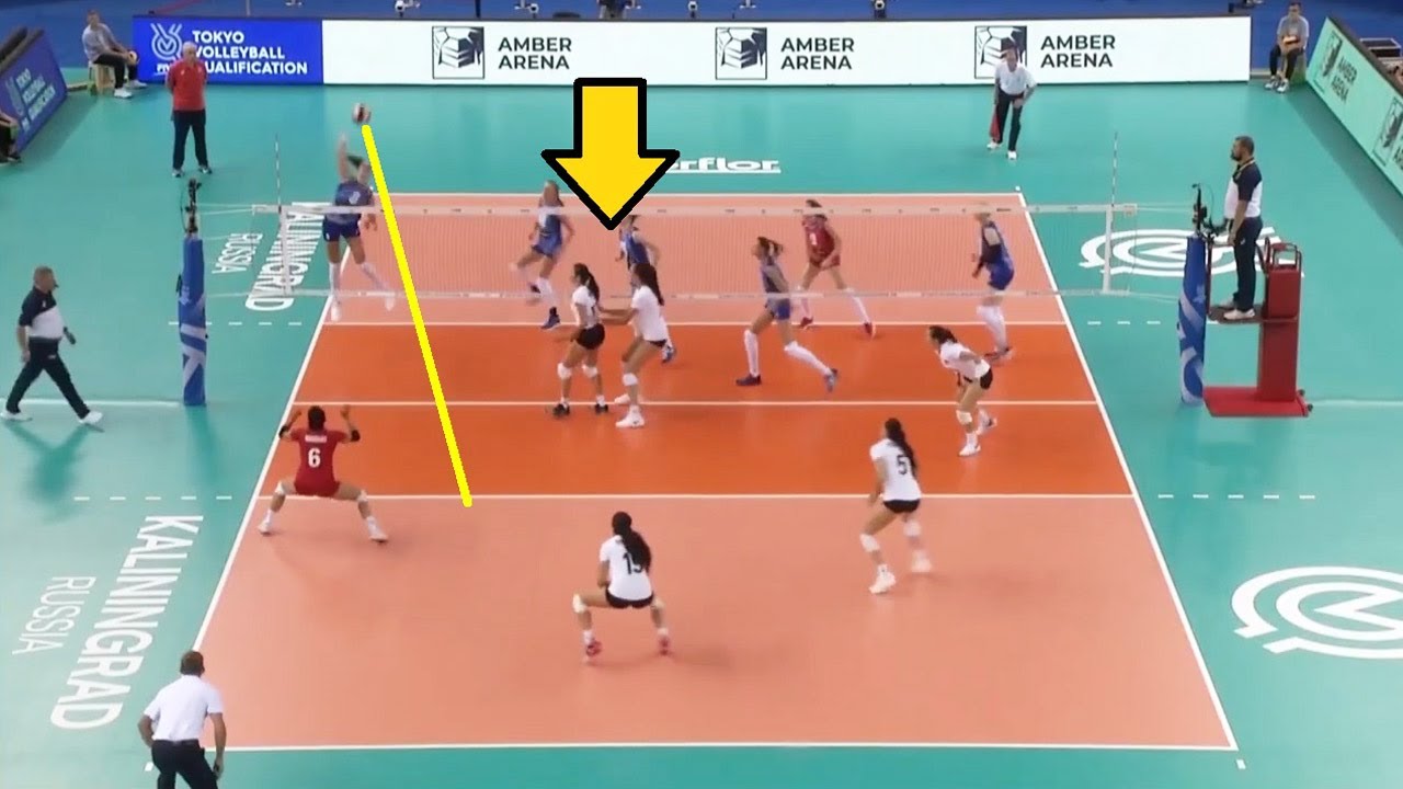 วอลเลย์บอล ตบไร้บล็อก ภาค 1 Volleyball Without Block | attack on an empty volleyball net
