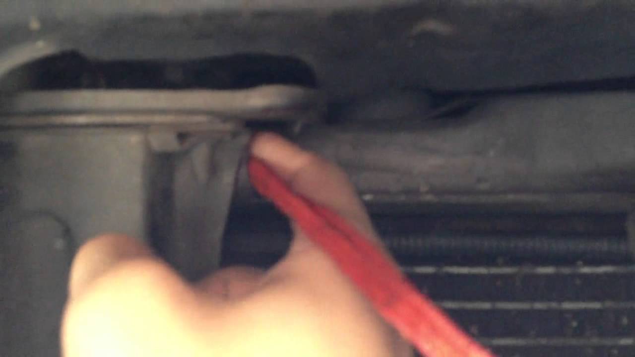 Hood latch broken inside hood how to open latch (I did get it open by pulling with two hands )
