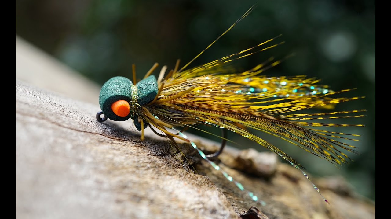 Tying a Olive Cicada Fly by Davie McPhail