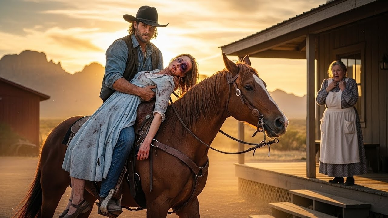 She Was BEATEN and LEFT On The Side Of The Road, A Cowboy FOUND Her And Took Her Home