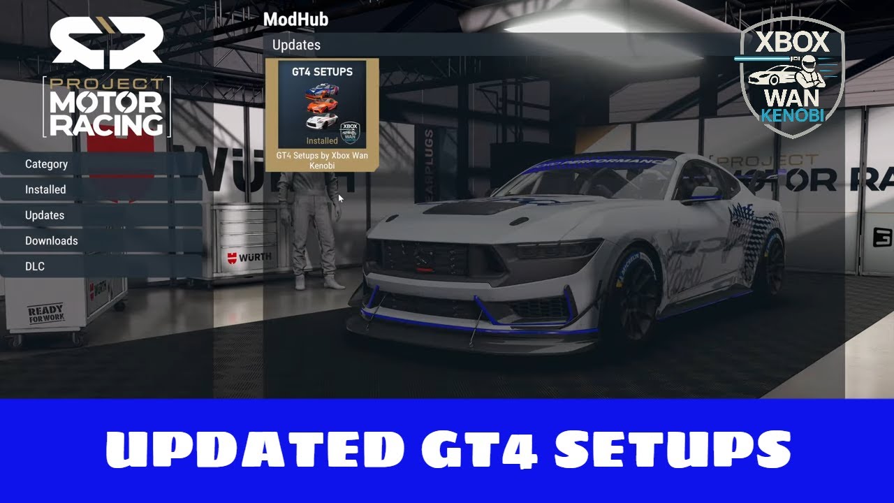 Updated GT4 Setups and My Favorite GT4 (Project Motor Racing)