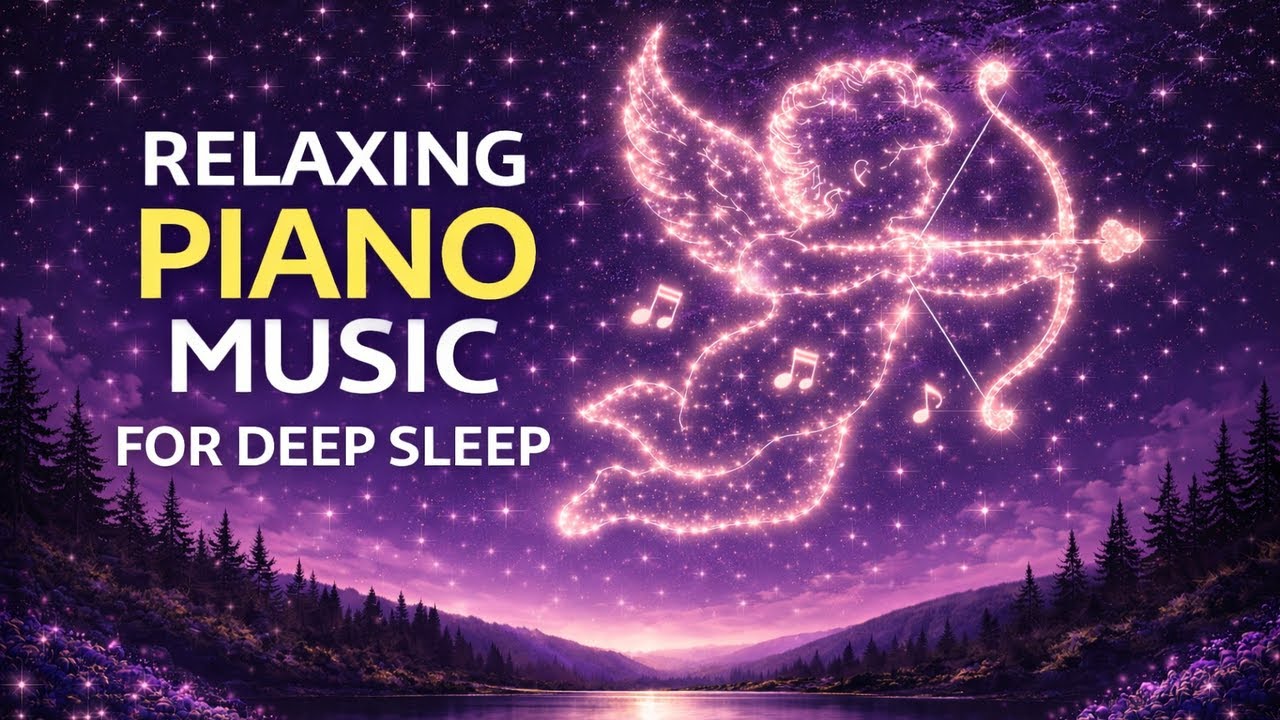 Fall Asleep with Gentle Piano Under the Stars 🌙 😴