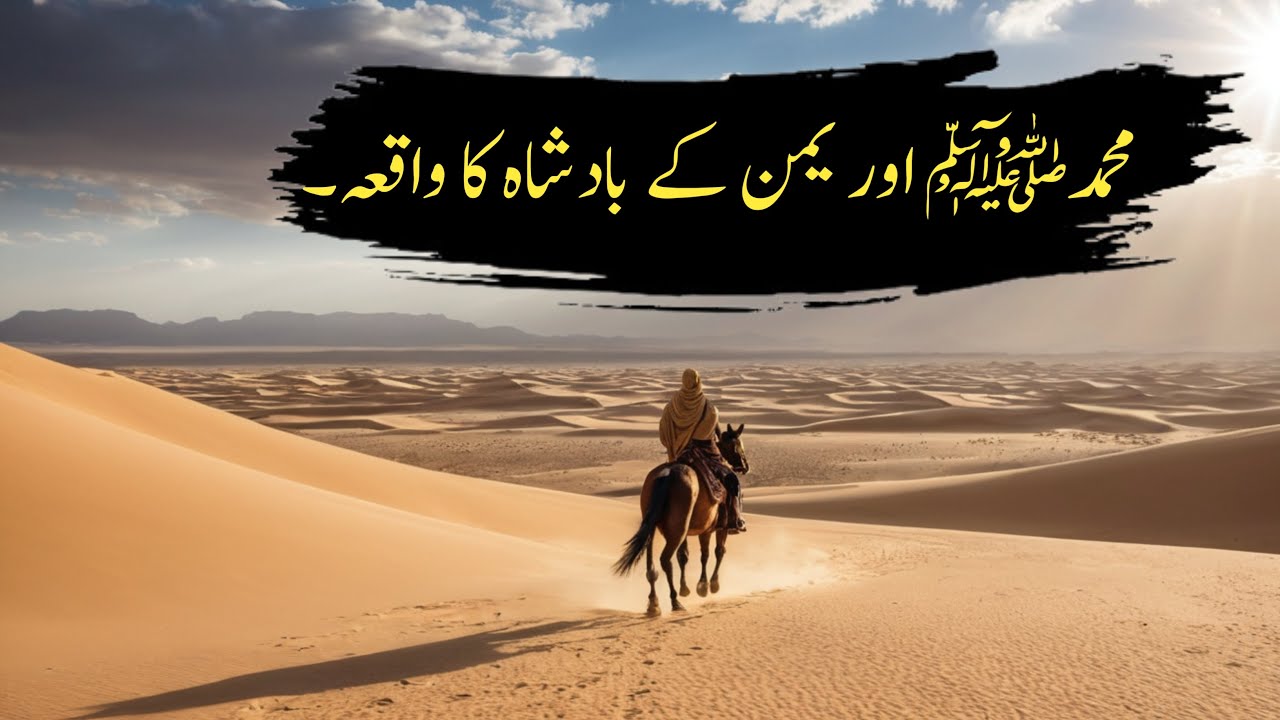 Muhammad Saw Aur Yaman K Badshah Ka Waqia | Islamic Stories | Faiz Faizee.