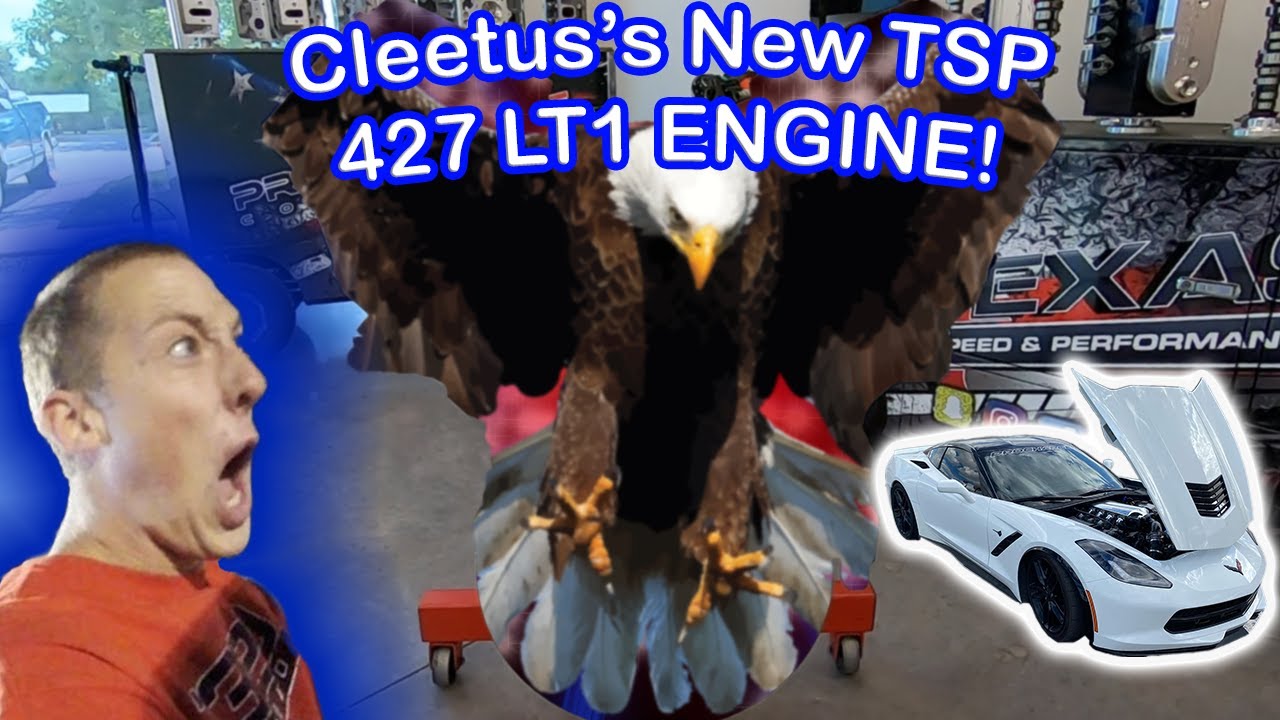 Cleetus McFarland's New TSP 427 LT1 Engine!