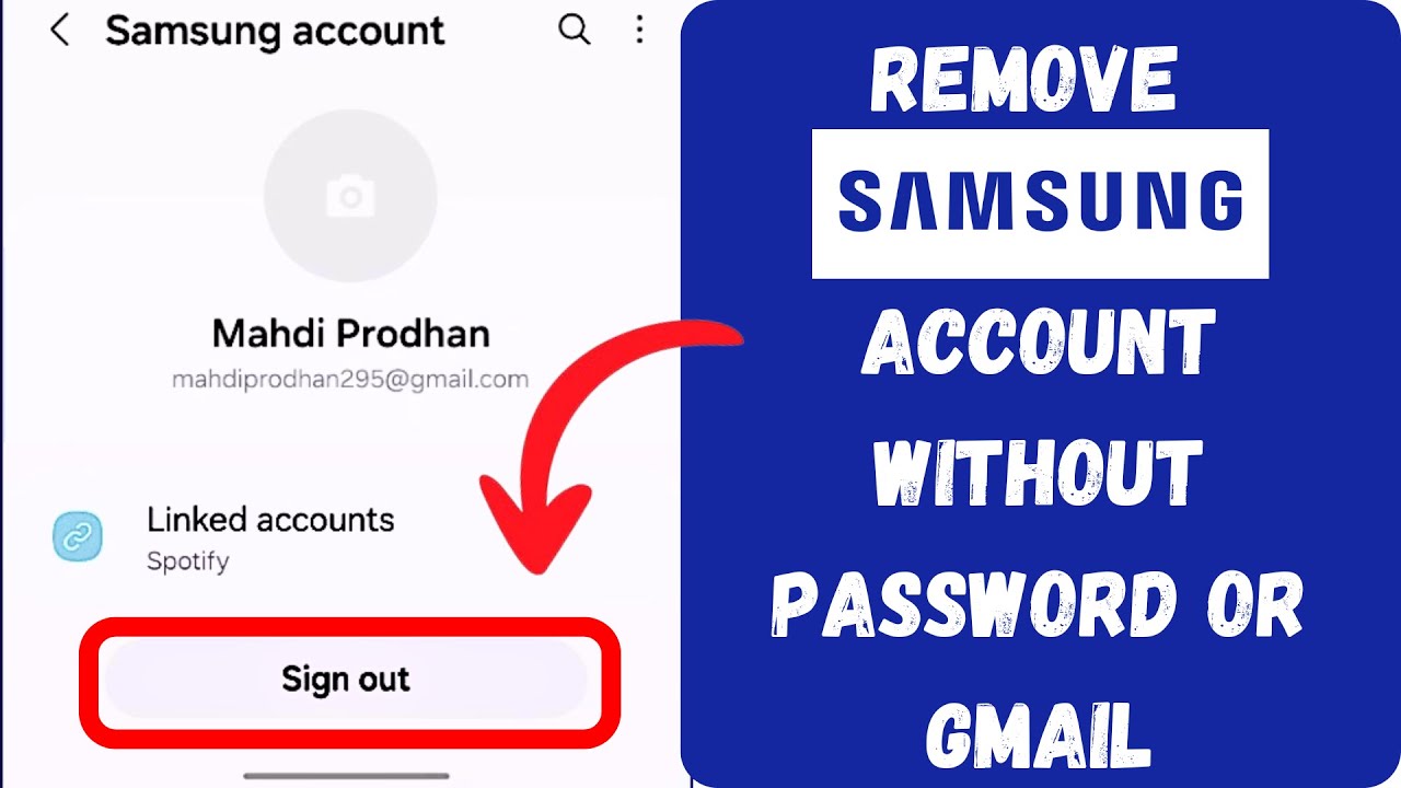 Как удалить учетную запись Samsung без пароля и адреса электронной почты | Без потери данных