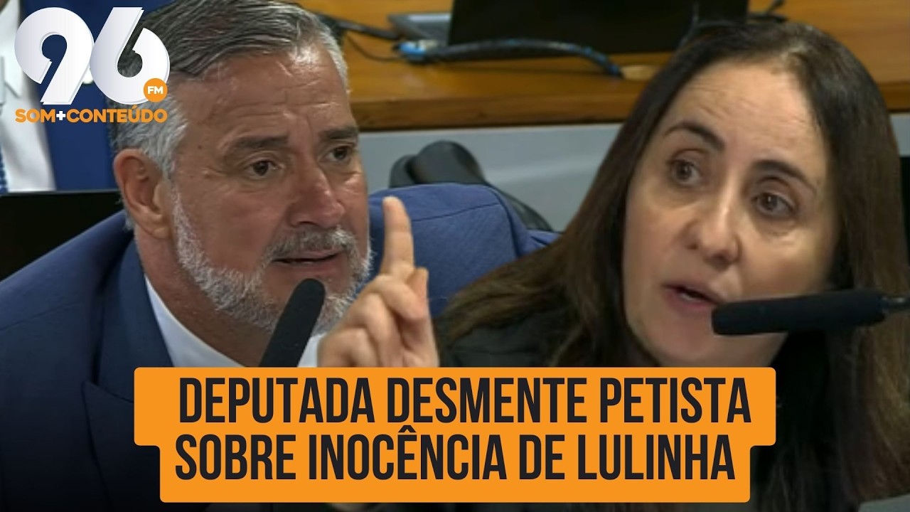 DEPUTADA ACUSA LÍDER DO PT DE VIOLÊNCIA DE GÊNERO E FAKENEWS SOBRE INOCÊNCIA DE LULINHA 