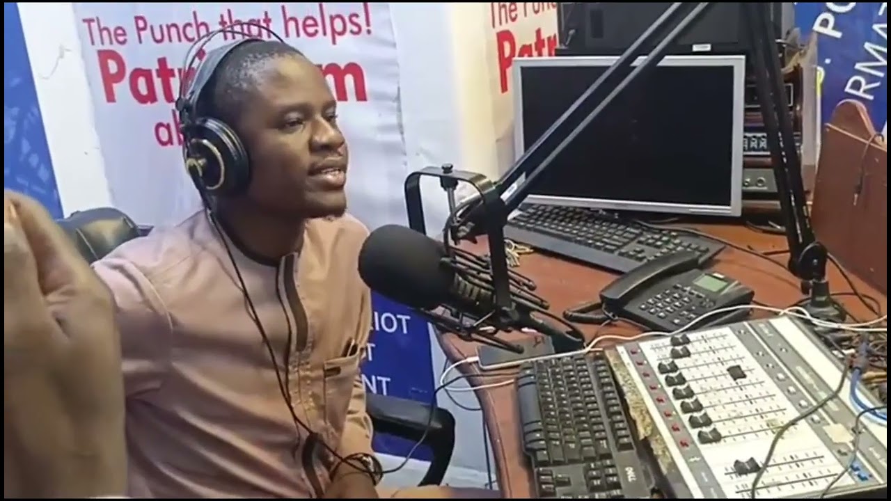 Joekai Chief of Office Staff of Rep  Sumo Mulbah, speaks on a local Radio Show