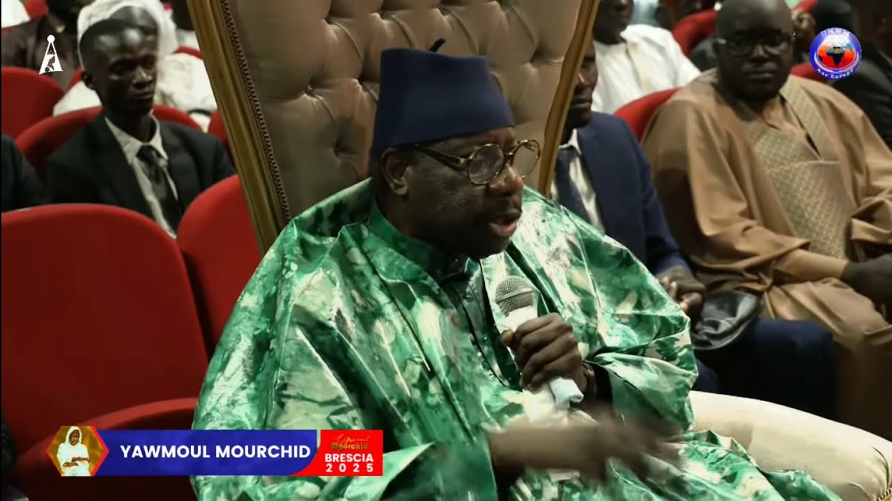 🔴Intégralité Discours de Cheikh Seydi Mouhammadoul Moustapha SY à Brescia