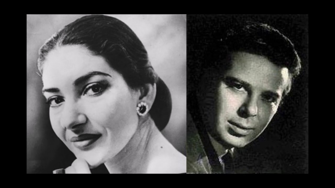 Maria Callas & Rolando Panerai 