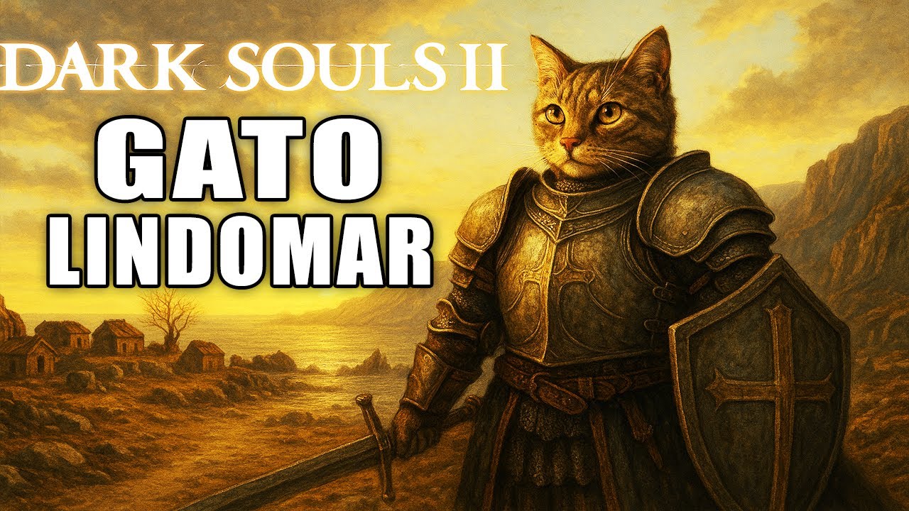 DARK SOULS 2 SOTFS #1 - A VOLTA DO GATO LINDOMAR, UM PALADINO BEM PERALTA