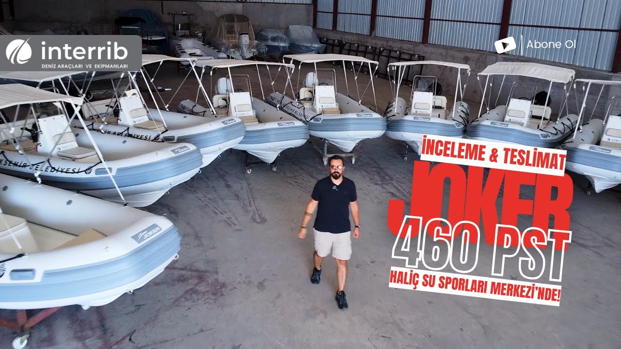 Joker 460 PST Botları Haliç'te! Su Sporları Merkezi'ne Dev Teslimat | İnceleme ve Teknik Özellikler
