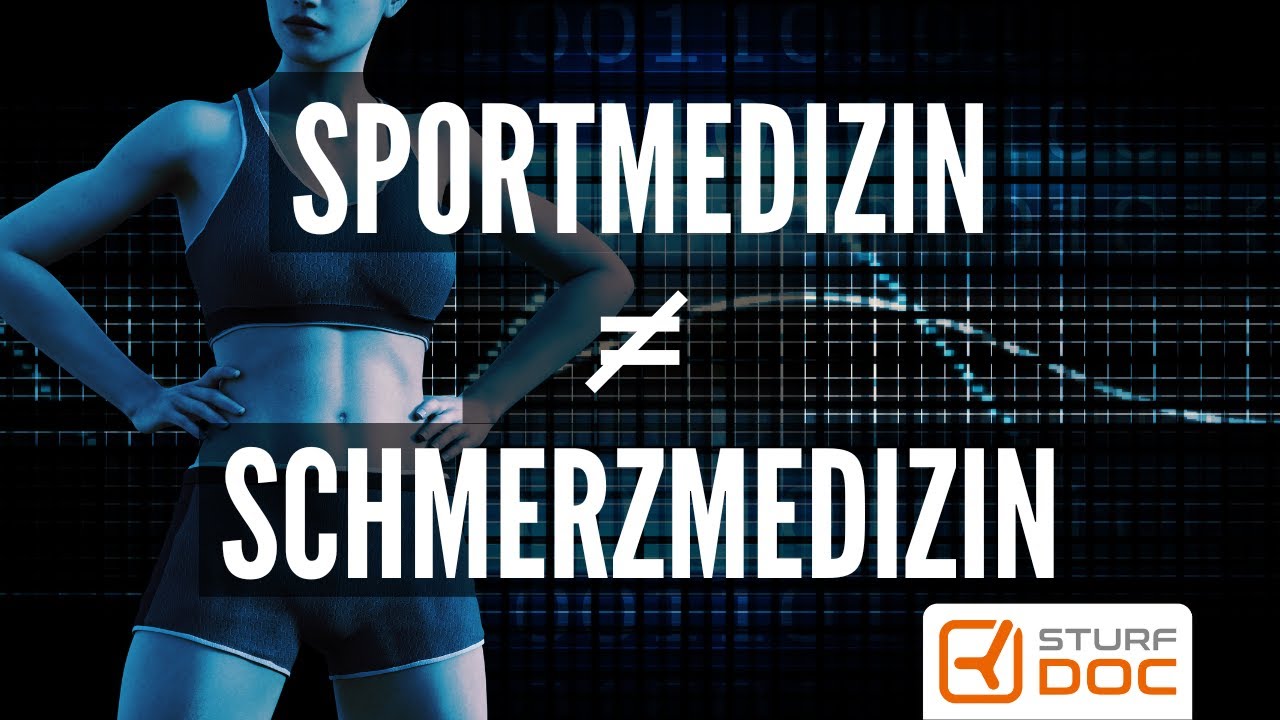 Sportmedizin ist nicht gleich Schmerzmedizin oder Schmerztherapie