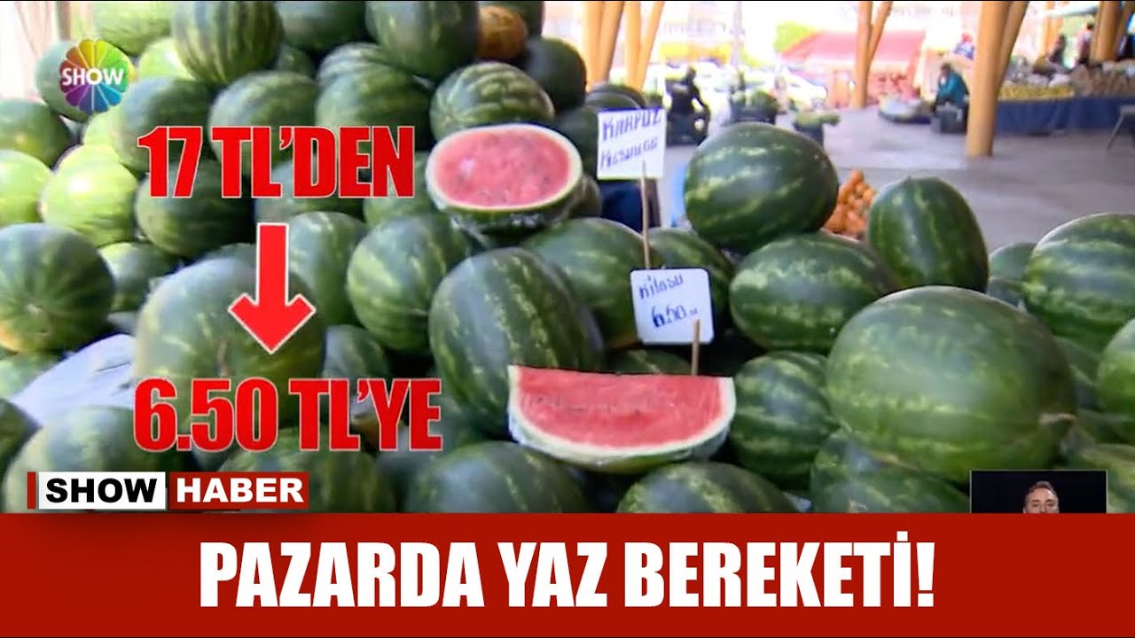 Pazarda yaz bereketi!