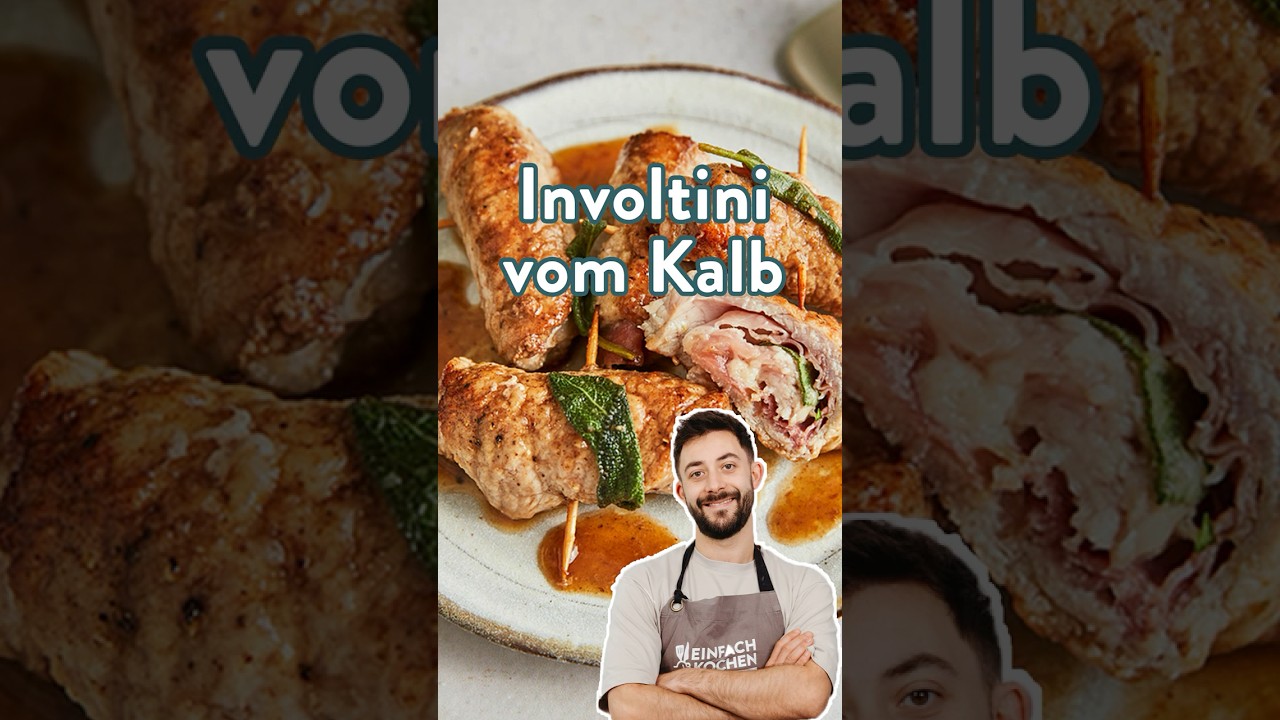 Involtini vom Kalb 😍✨  #rezept