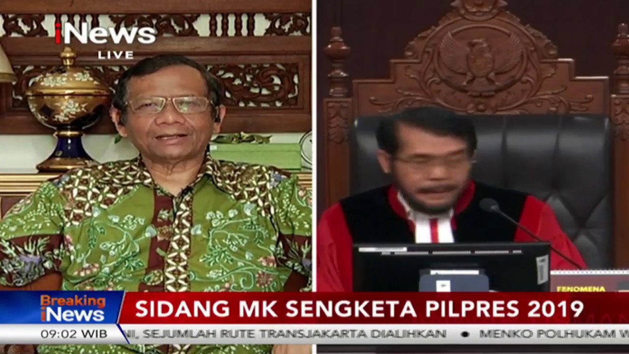 Sidang MK Sengketa Pilpres 2019 (Part 1)