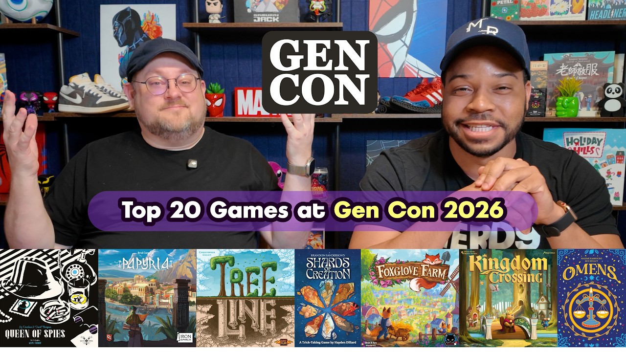 Обзор Gen Con 2026 | Топ-20 игр, которые стоит увидеть в этом году!
