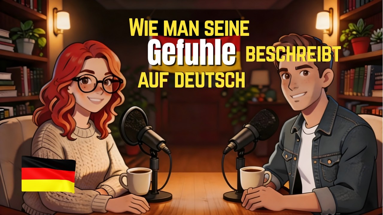 How to describe your feelings | German conversation exercise #germanspeaking