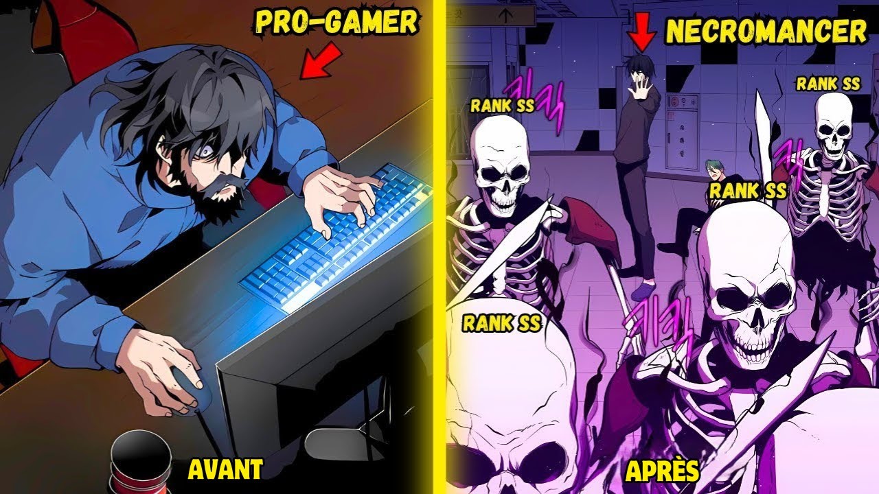 Quand le pro-gamer renaît dans le jeu en tant que nécromancien avec un système de niveau de classe S