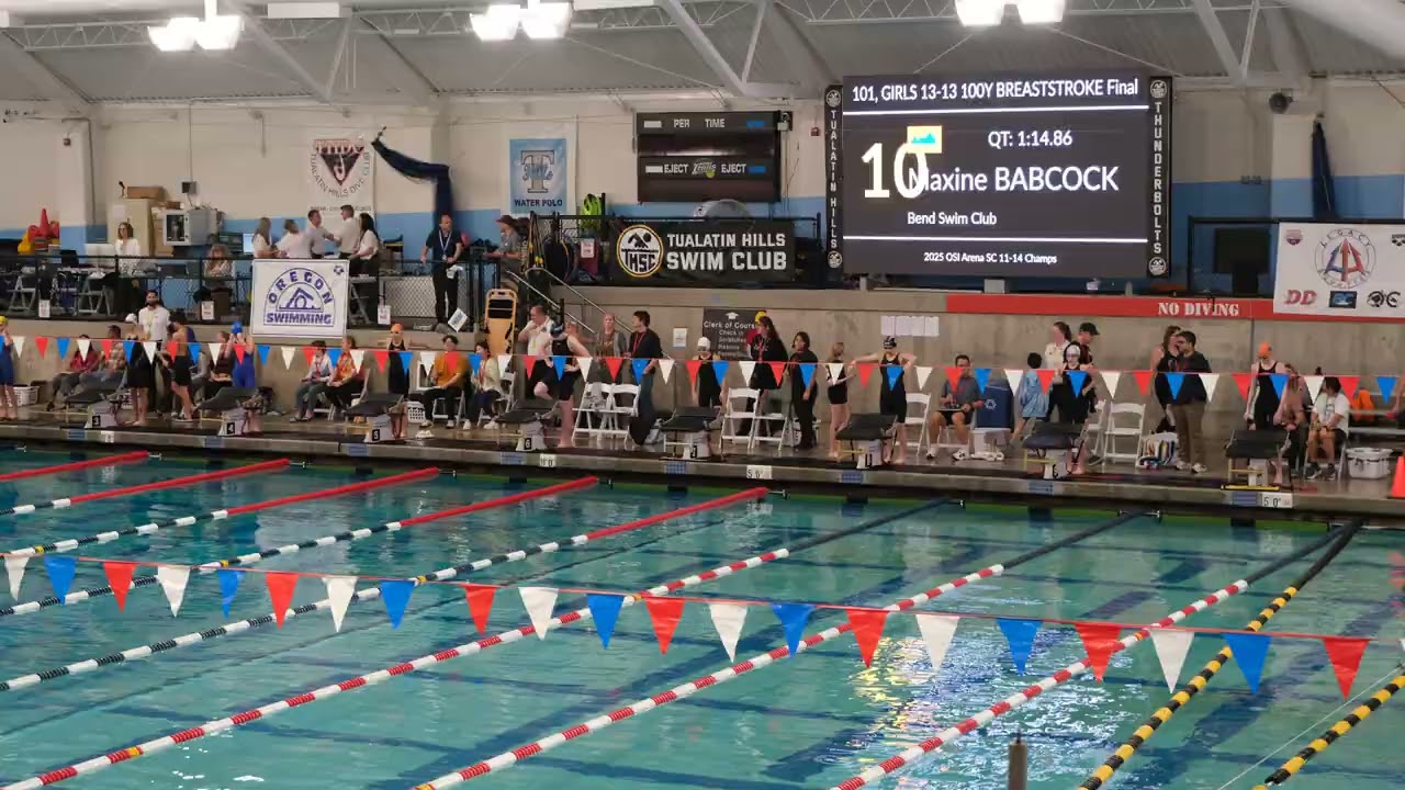 2025 OSI Arena SC Championships - Girls 13 100BR (final)