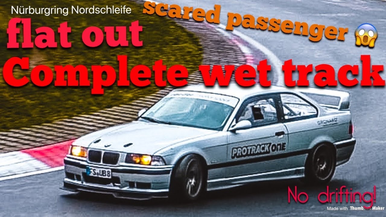 Nurburgring Nordschleife in the rain  | E36 M3 | Maximilian Kurz | no crash no drift