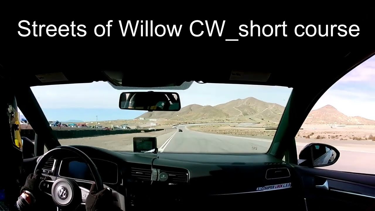25112901: Streets of Willow CW w/new chicane VW Golf GTI