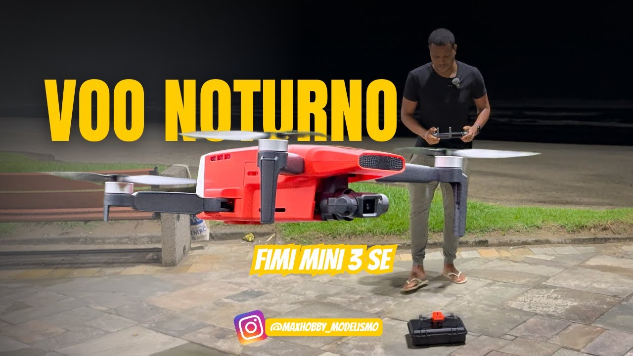 FIMI MINI 3 SE | Teste em voo noturno: será que é bom?