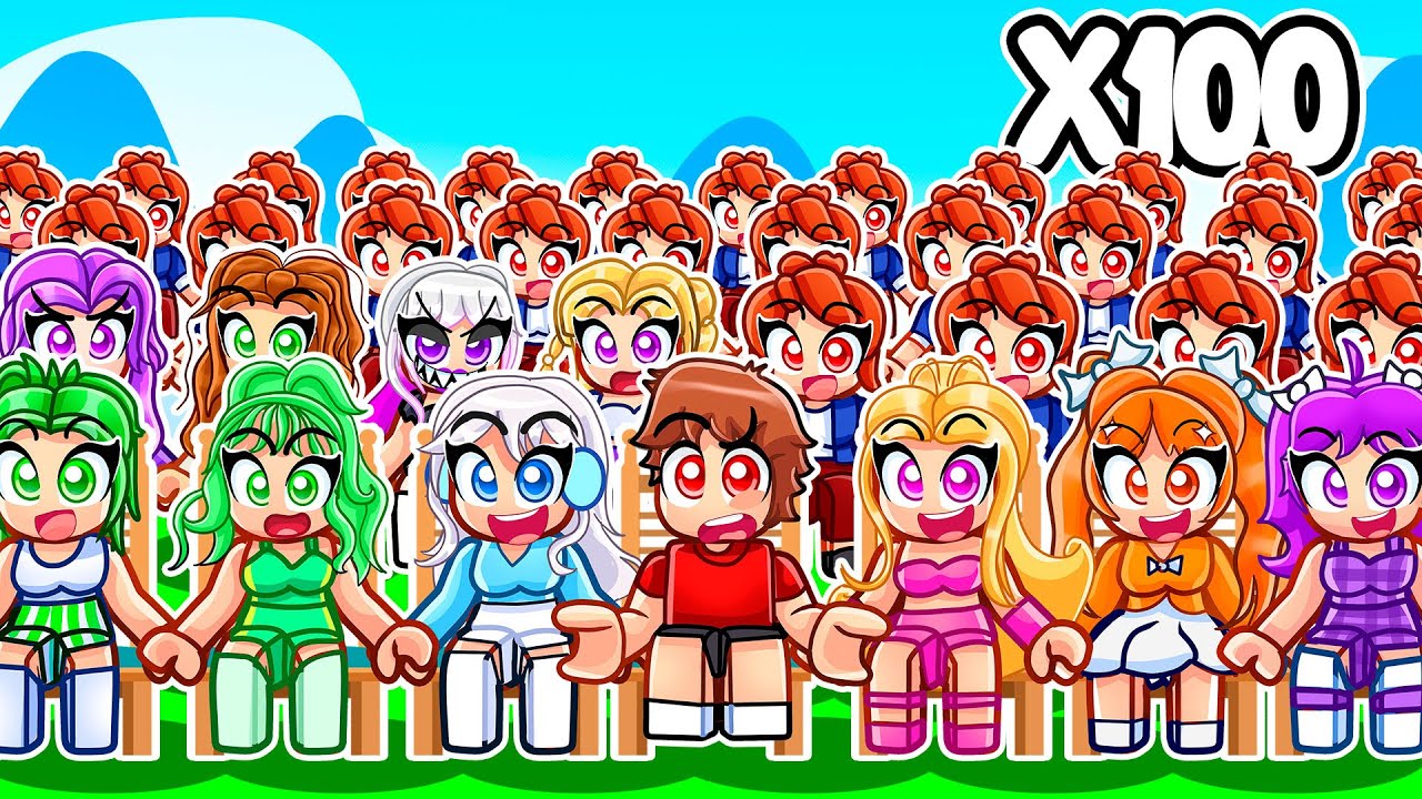 I Cheated In 100 Players Musical Chairs With MY CRAZY FAN GIRLS...