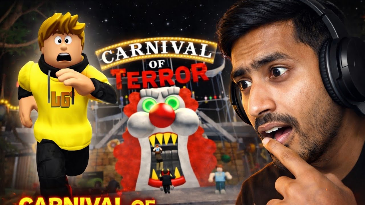 Escape the Carnival of Terror #roblox #live #games #gaming #horror Ultimate Play is live
