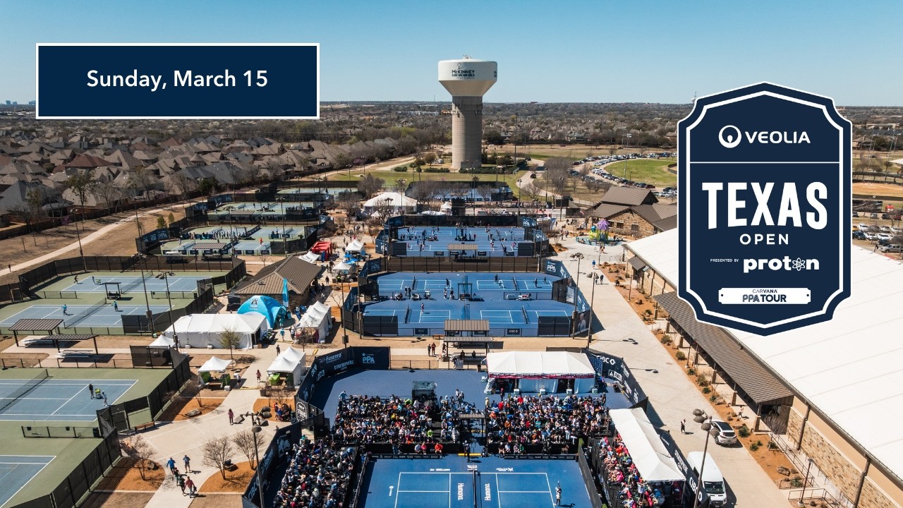 Court 9 - Veolia Texas Open (Sunday, PPA Tour)