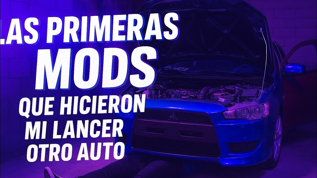 LAS PRIMERAS MODS que HICIERON MI LANCER OTRO AUTO 😳🔥 | Mitsubishi Lancer 4B11