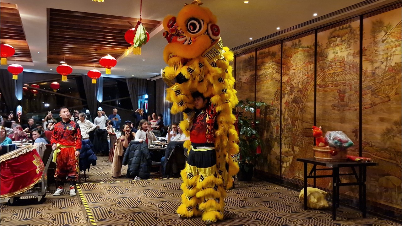 Lion Dance by Chung Ching | CNY 2026 | Golden Dragon Restaurant Colindale, London