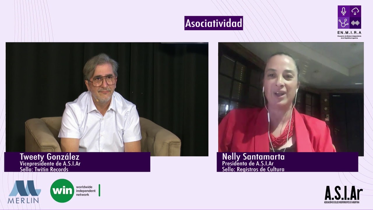 EN.M.I.R.A.| Asociatividad: A.S.I.Ar y su rol en el ecosistema: Nelly Santamarta y Tweety Gonzalez