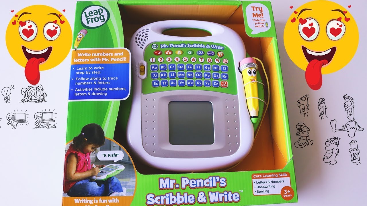 Mr. Pencil's Scribble & Write| Learn to write and draw with Mr. Pencil!