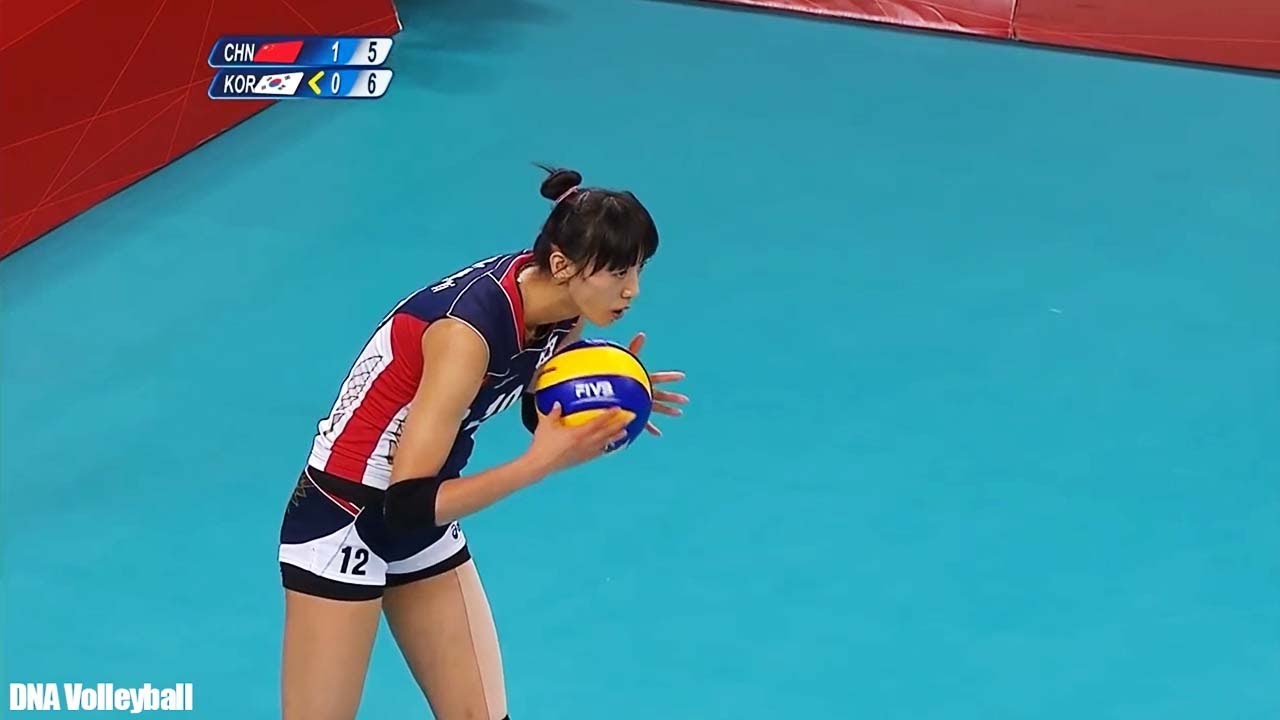 ฮัน ซง อี vs จีน โอลิมปิก 2012 Han Song yi (한송이) vs china volleyball olympics