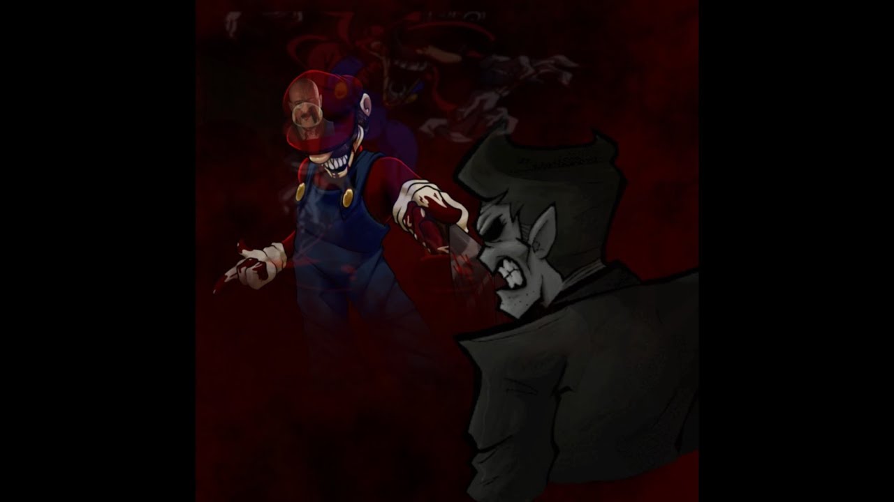 Last of the Madness | Fake Baby but Horror Mario sings it - Friday Night Funkin: Hit Single cover
