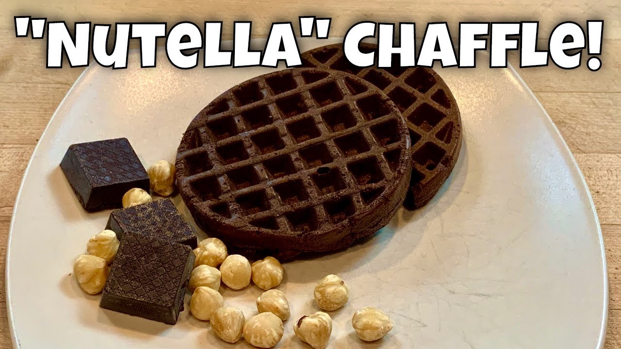 Stop Missing Nutella! Try This Low Carb Chocolate Hazelnut Chaffle